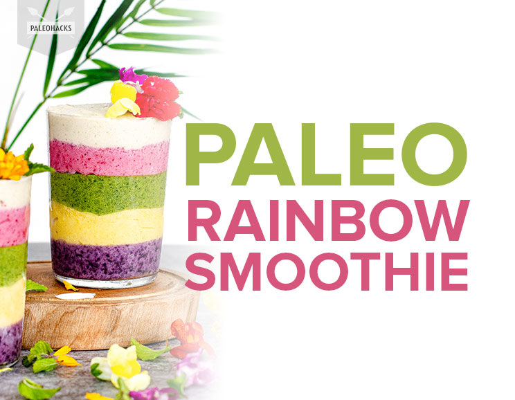 Paleo Rainbow Smoothie 1