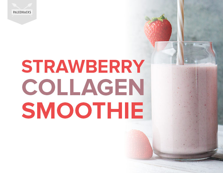Strawberry Collagen Smoothie 1