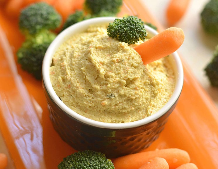 This easy cashew cheese made two ways comes loaded with protein and healthy fats. A Paleo, dairy-free cheese substitute that you can enjoy as a creamy dip!
