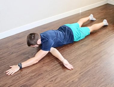 Sleeping on your side can crunch up your neck, leading to shoulder pain. Here are five stretches that you can do in the morning to get rid of that achy shoulder!
