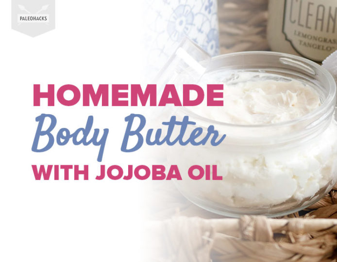 Homemade Body Butter with Jojoba Oil Natural, SkinNourishing