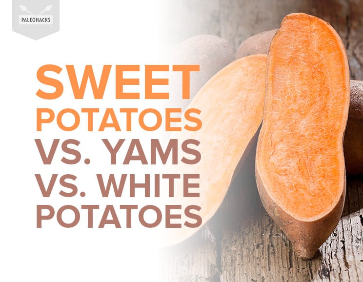 Some people call them “yams” and others call them “sweet potatoes”. Is there a difference? And how do they compare with regular white potatoes?