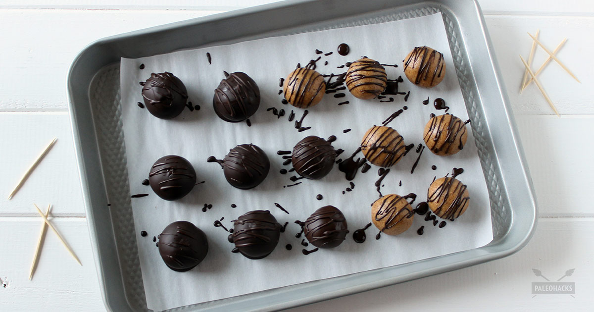 Paleo 'Peanut' Butter Truffles Gluten Free, Dairy Free, Egg Free