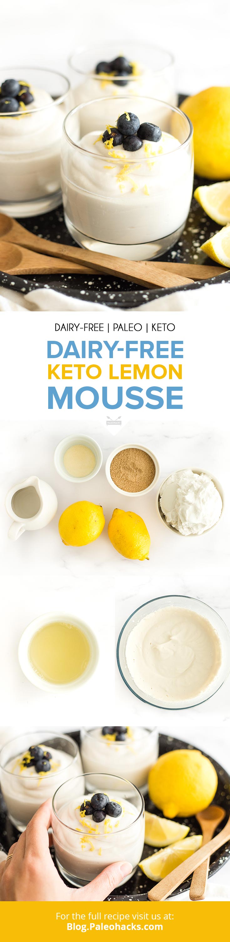 Keep keto and whip up this zesty lemon mousse in just five easy steps. Pleasure without the guilt, this delicious dessert sure is a treat!