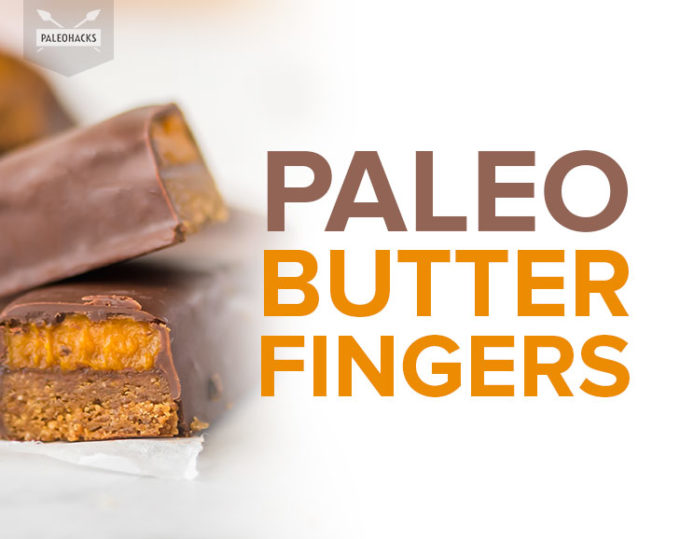 Paleo Butter Fingers Gluten Free, Dairy Free, Vegan