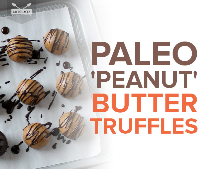 If you don't have a lot of time or you're looking for an easy-to-make treat that can impress, these Paleo "Peanut" Butter Truffles are the perfect dessert.