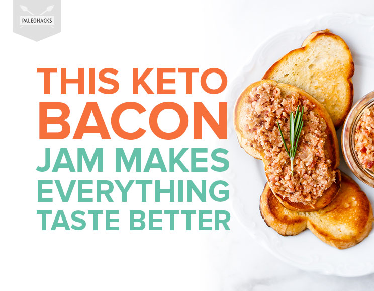 Take your jam to the next level with this sweet and savory spread filled with crunchy bits of bacon. Say hello to the greatest condiment on the planet!