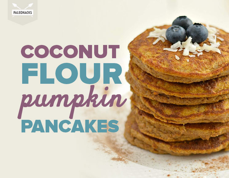 Who’s ready for pancakes? How about thick, fluffy and perfectly sweet Paleo Pumpkin Coconut Pancakes that are dairy-free, grain-free and delicious?