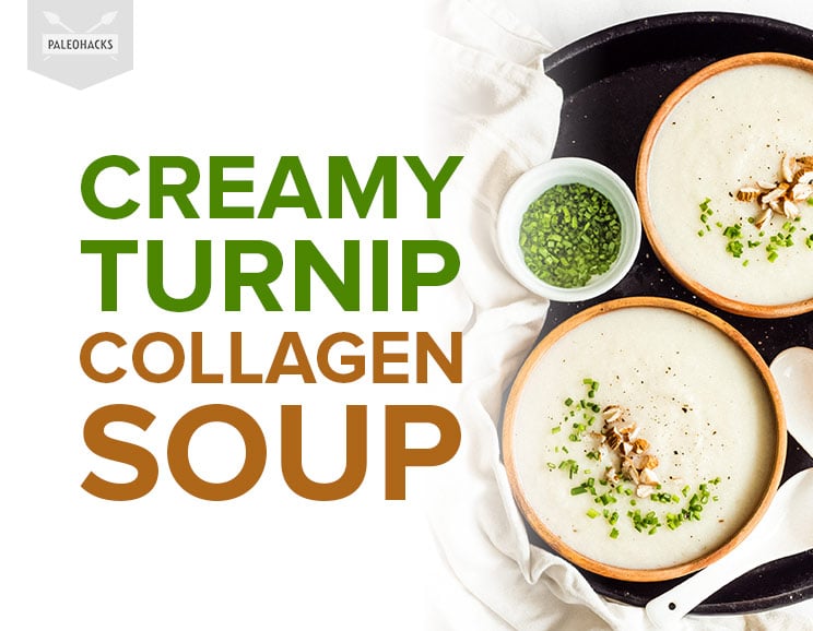 Creamy Turnip Collagen Soup