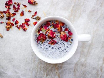 This dreamy sleepy time moon milk is the perfect nighttime drink to sip on to support calmness and to help you ease into a peaceful night's sleep.