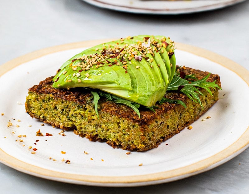 This colorful, gluten-free broccoli toast recipe is a simple, grain-free breakfast alternative that’s quick to make and calls for just five ingredients.