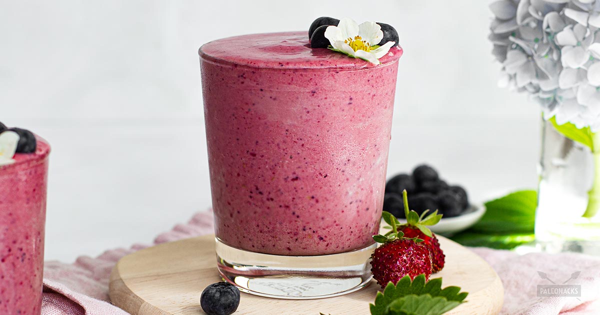 Paleo AIP Smoothie Easy Recipe for OntheGo Days Sugar Free, Dairy Free