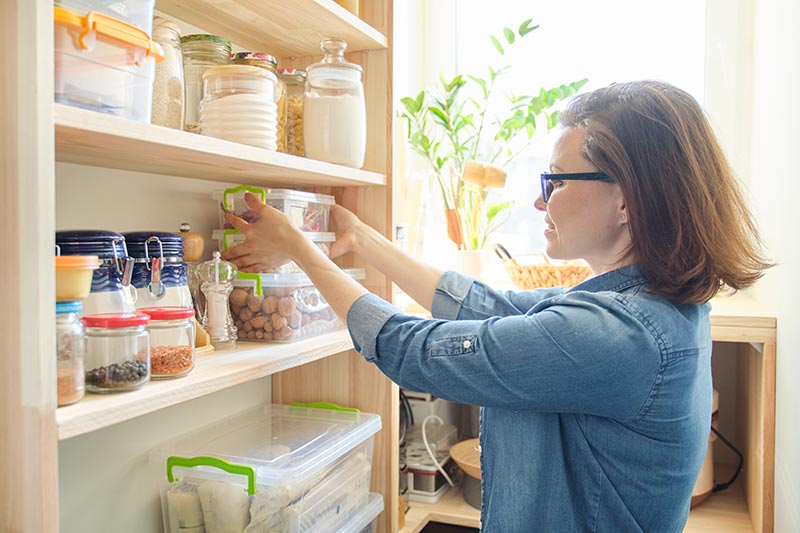 Pantry and Freezer