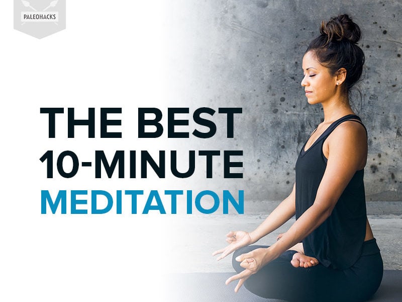 New to meditating? Follow this quick and simple 10-minute meditation to soothe your nervous system and manage stress. Try it before bed!