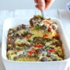 Feed a crowd with this low hassle breakfast casserole packed with hearty beef and veggies!