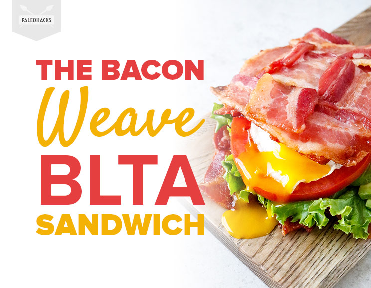 Transform crispy strips of bacon into woven sandwich slices for a decadent meal that’s low in carbs and high in protein!